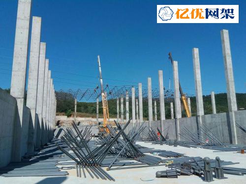 攀枝花料棚网架设计